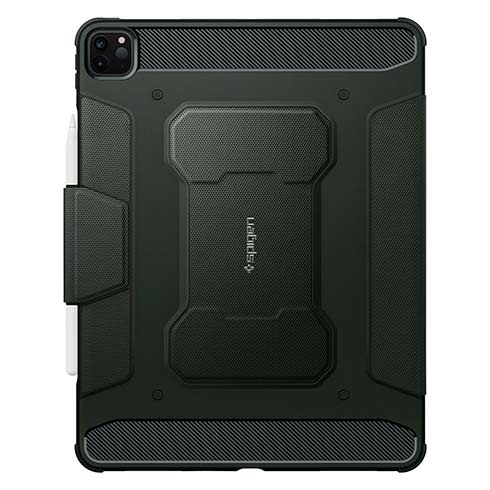 Spigen puzdro Rugged Armor Pro Case pre iPad Pro 11" 2018-2022 – Military Green