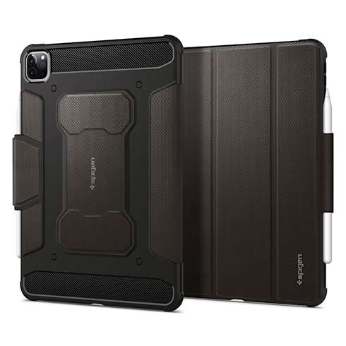 Spigen pouzdro Rugged Armor Pro Case pro iPad Pro 11" 2021-2018 – Gunmetal