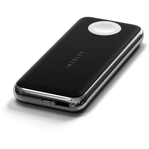 Satechi Quatro Wireless Power Bank 10.000 mAh - Space Grey