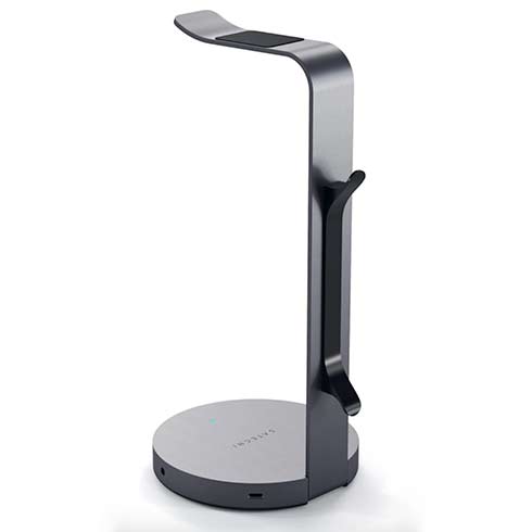 Satechi stojan na slúchadlá USB Headphone Stand - Space Grey Aluminium