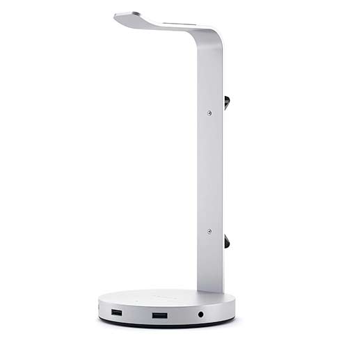 Satechi stojan na slúchadlá USB Headphone Stand - Silver Aluminium
