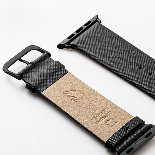LAUT řemínek Prestige pro Apple Watch 42/44/45/49mm - Black