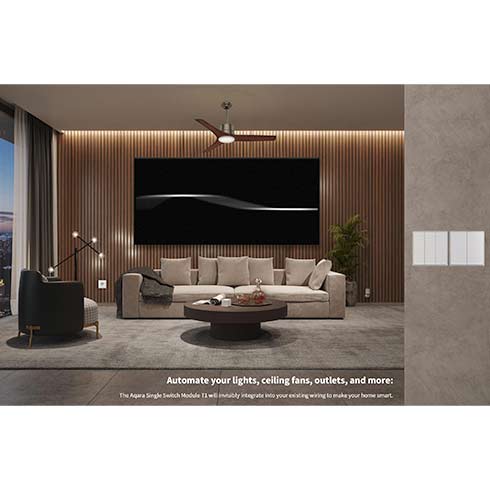 Aqara Smart Home Spínací modul T1 s Připojením neutrálního vodiče