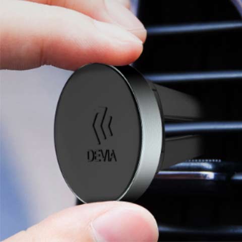 Devia držiak do auta Circle Series Holder - Space Black