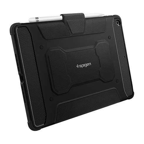 Spigen puzdro Rugged Armor Pro Case pre iPad 10.2" 2019/2020/2021 – Black
