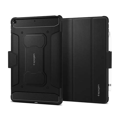 Spigen puzdro Rugged Armor Pro Case pre iPad 10.2" 2019/2020/2021 – Black