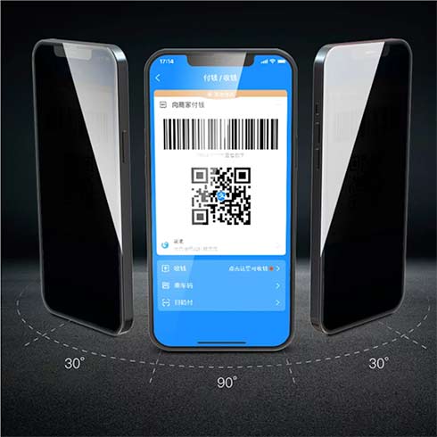 Devia ochranné sklo Real Series Privacy pre iPhone 12 mini - Black Frame