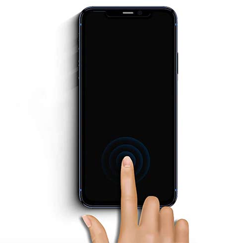 Devia ochranné sklo Real Series Privacy pre iPhone 12 mini - Black Frame