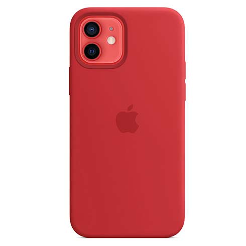 Apple iPhone 12 | 12 Pro Silicone Case with MagSafe - (PRODUCT)RED