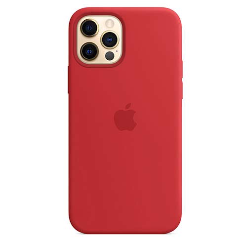 Apple iPhone 12 | 12 Pro Silicone Case with MagSafe - (PRODUCT)RED
