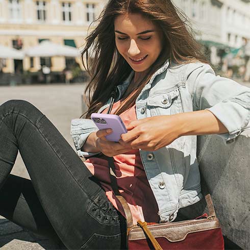 Elago kryt Silicone Case pre iPhone 12/12 Pro - Lavender