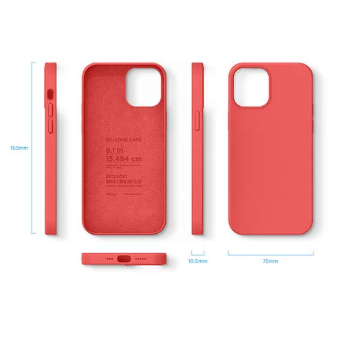 Elago kryt Silicone Case pro iPhone 12/12 Pro - Red