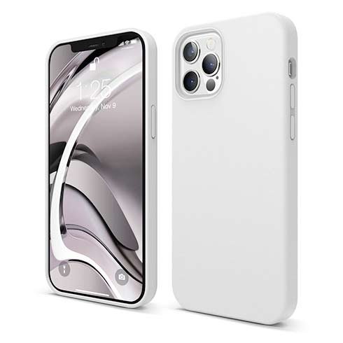Elago kryt Silicone Case pro iPhone 12/12 Pro - White