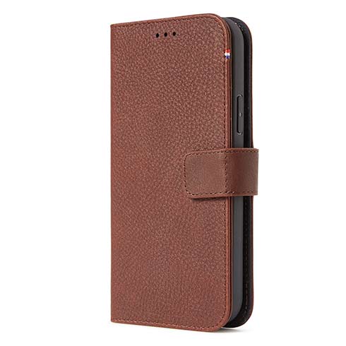 Decoded puzdro Leather Detachable Wallet pre iPhone 12 mini - Brown