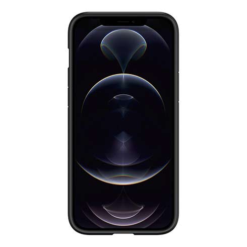 Spigen kryt Ultra Hybrid pre iPhone 12 Pro Max - Matte Black