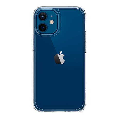 Spigen kryt Ultra Hybrid pre iPhone 12 mini - Crystal Clear