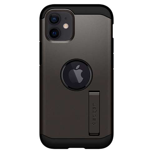 Spigen kryt Tough Armor pre iPhone 12 mini - Gunmetal