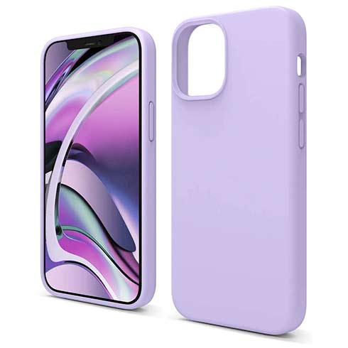 Elago kryt Silicone Case pre iPhone 12 mini - Lavender