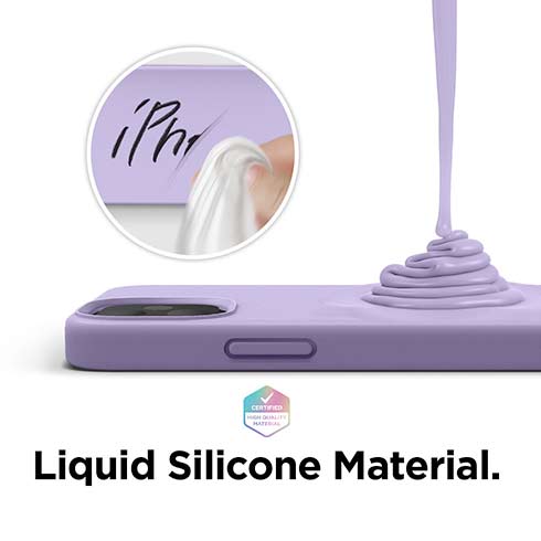 Elago kryt Silicone Case pre iPhone 12 mini - Lavender