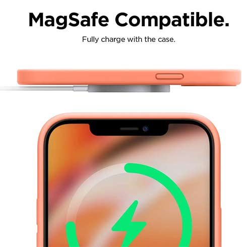 Elago kryt Silicone Case pre iPhone 12 mini - Nectarine