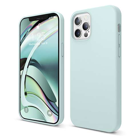 Elago kryt Silicone Case pre iPhone 12 Pro Max - Mint