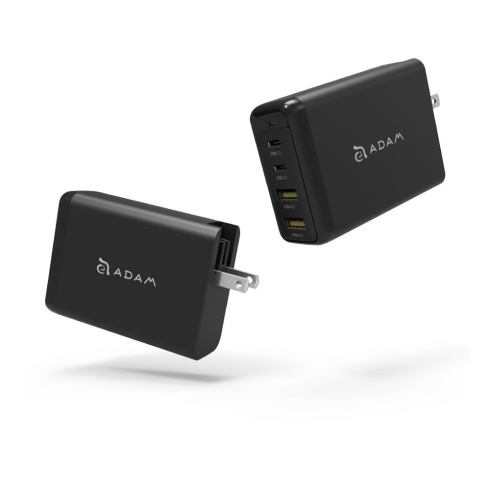 Adam Elements Omnia Pro PD/QC 3 GaN Super Charging Kit 100W-Black