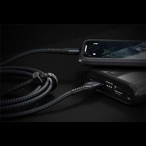 Nomad kábel Rugged USB-C to Lightning 1.5m - Black