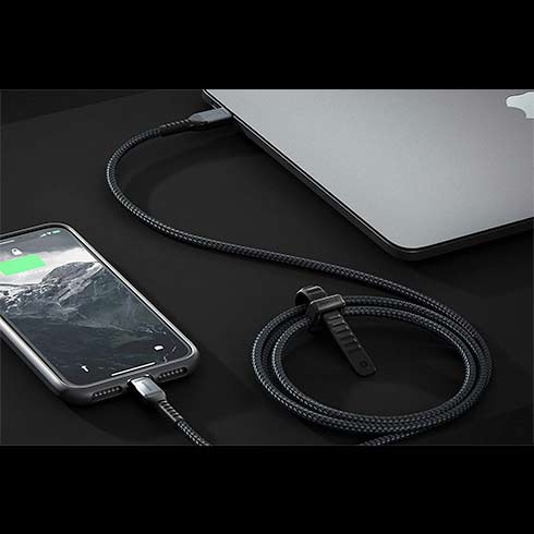 Nomad kábel Rugged USB-C to Lightning 1.5m - Black
