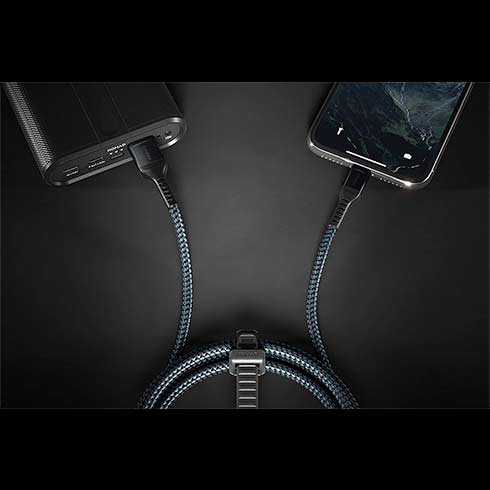 Nomad kábel Rugged Lightning to USB 1.5m - Black