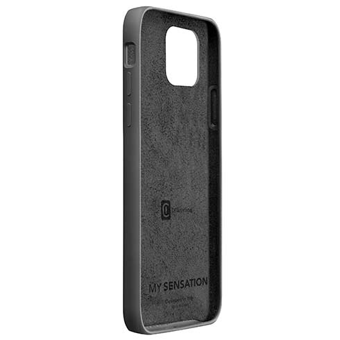 CellularLine SENSATION ochranný silikónový kryt pre Apple iPhone 12 mini, čierny