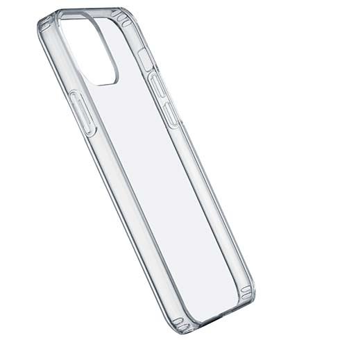 CellularLine Clear Duo zadný kryt s ochranným ramčekom pre iPhone 12 Pro Max, transparentná