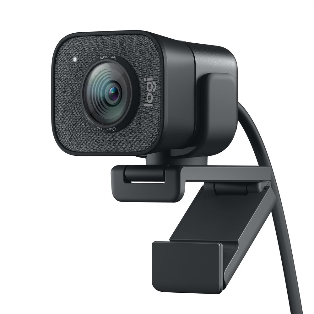 LOGITECH StreamCam - streamovacia Full HD kamera, USB-C, grafitová