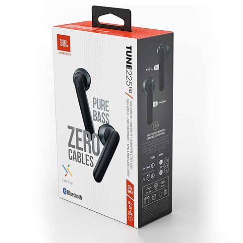 JBL Tune 225TWS Black slúchadlá