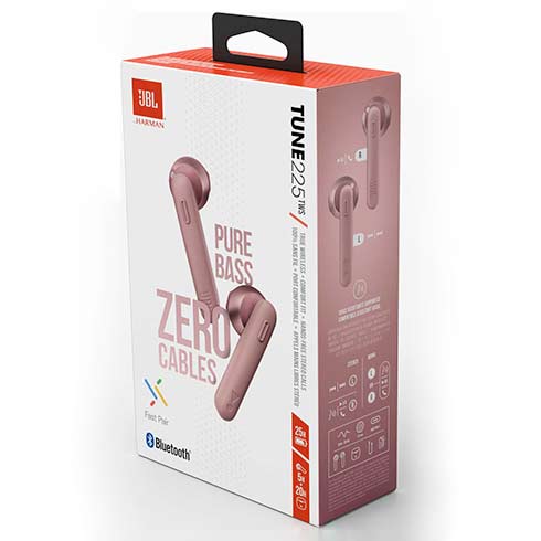 JBL Tune 225TWS Pink slúchadlá