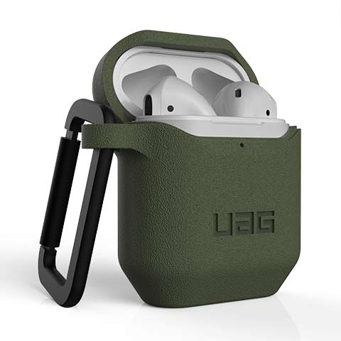 UAG puzdro Silicone Case pre Apple Airpods - Olive