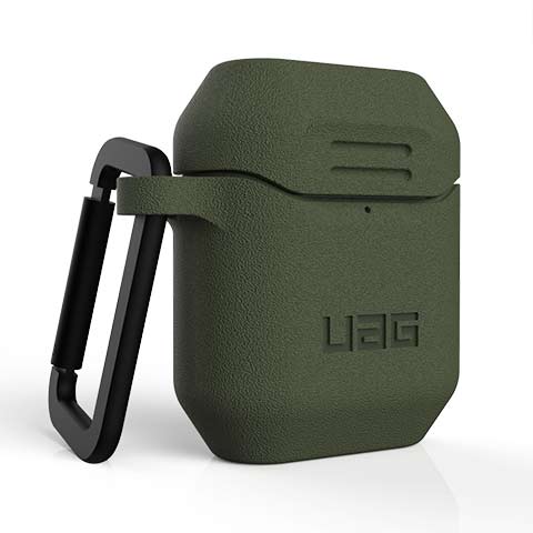 UAG puzdro Silicone Case pre Apple Airpods - Olive