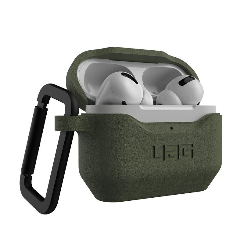 UAG puzdro Silicone Case pre Apple Airpods Pro - Olive