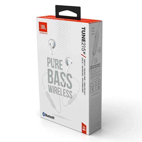 JBL Tune 215BT White slúchadlá