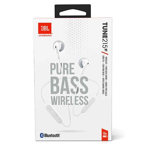 JBL Tune 215BT White slúchadlá