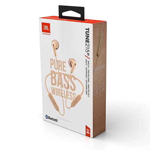 JBL Tune 215BT Champagne  Gold slúchadlá