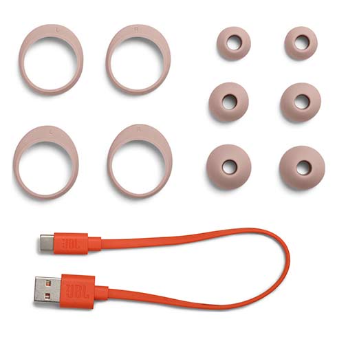 JBL Live Free NC + TWS Rose slúchadlá