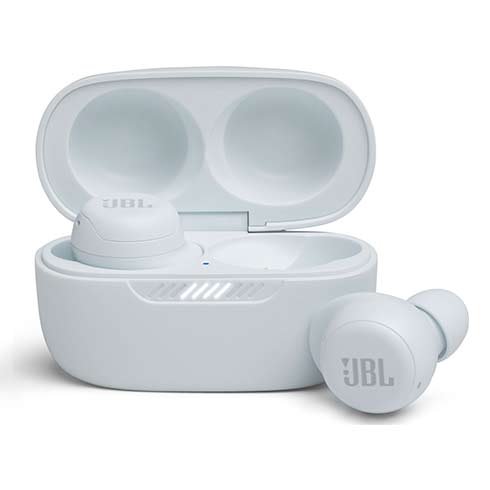 JBL Live Free NC + TWS White slúchadlá