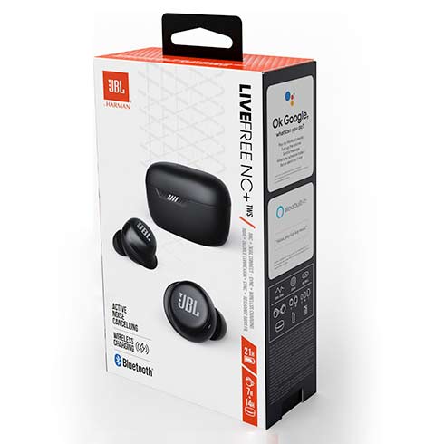 JBL Live Free NC + TWS Black slúchadlá