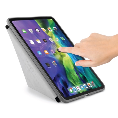 Pipetto pouzdro Origami Case pro iPad Air 10.9" 2022/2020/ iPad Air 11" M2 - Dark Grey