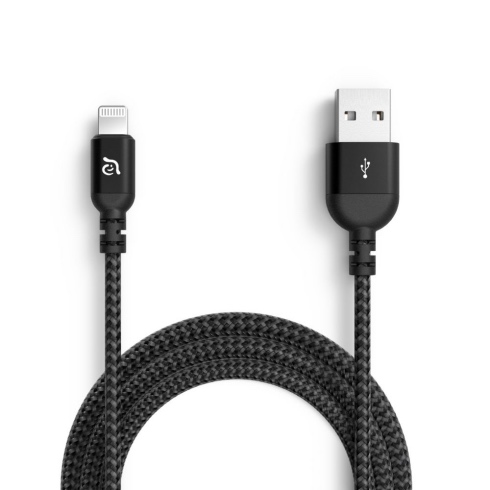 Adam Elements kábel PeAk III 200B Lightning to USB 2m - Black
