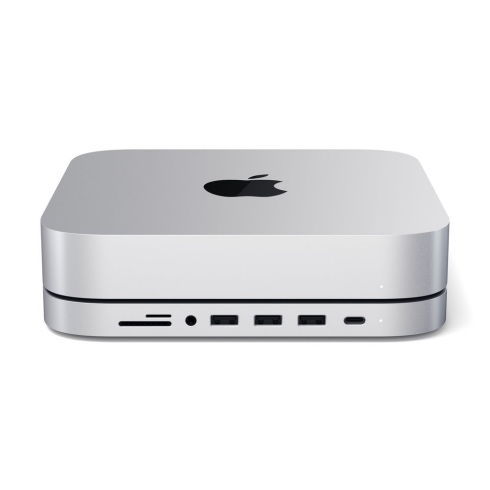 Satechi USB-C Aluminium Stand & Hub pro Mac Mini-Silver