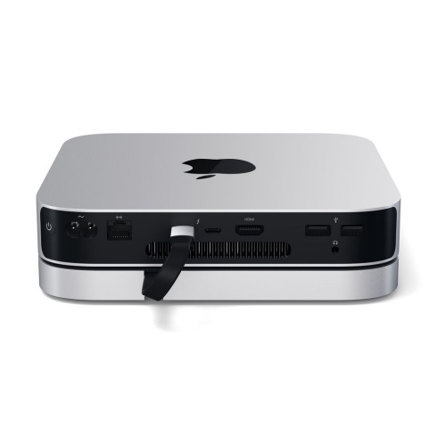 Satechi USB-C Aluminium Stand & Hub pro Mac Mini-Silver
