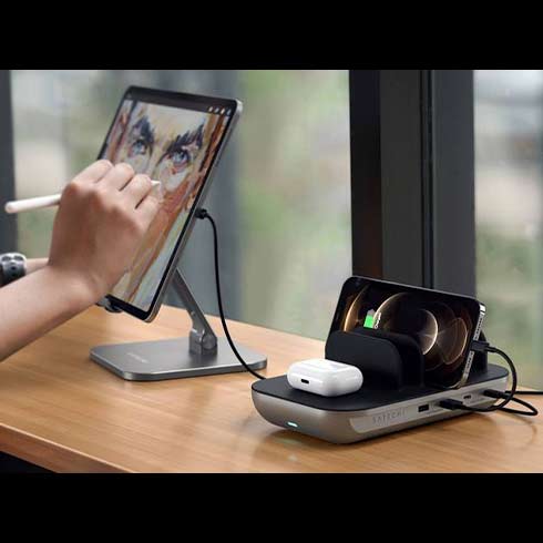 Satechi Dock5 Multi Device Charging Station - Space Grey
