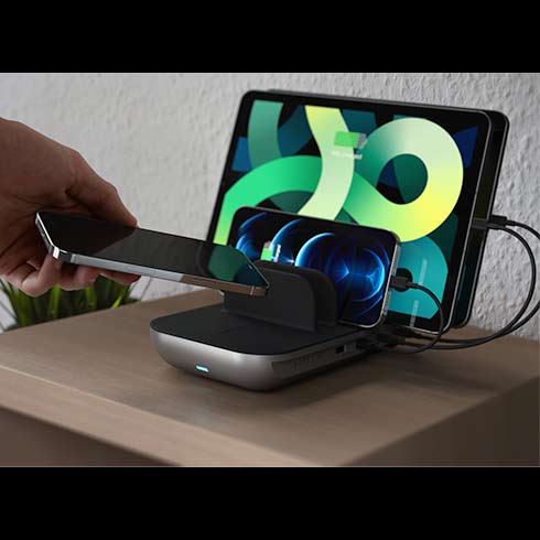 Satechi Dock5 Multi Device Charging Station - Space Grey