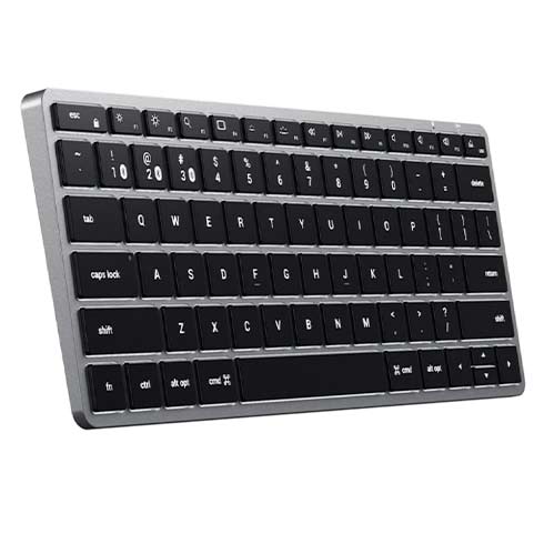 Satechi klávesnica Slim X1 Bluetooth Backlit Keyboard - Space Gray